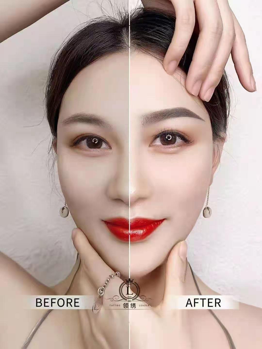 不同底色改眉方法